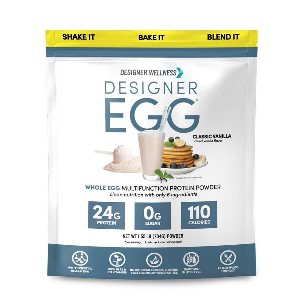 Vanilla Protein Powder Keto Paleo Friendly Low Calorie High Protein Meal